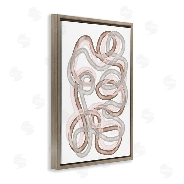 Stupell Industries Martina Pavlova | Contemporary Swirling Neutrals