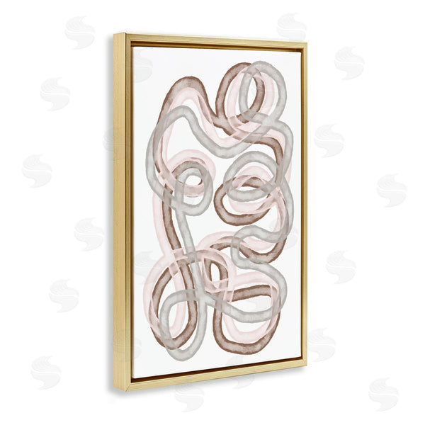 Stupell Industries Martina Pavlova | Contemporary Swirling Neutrals