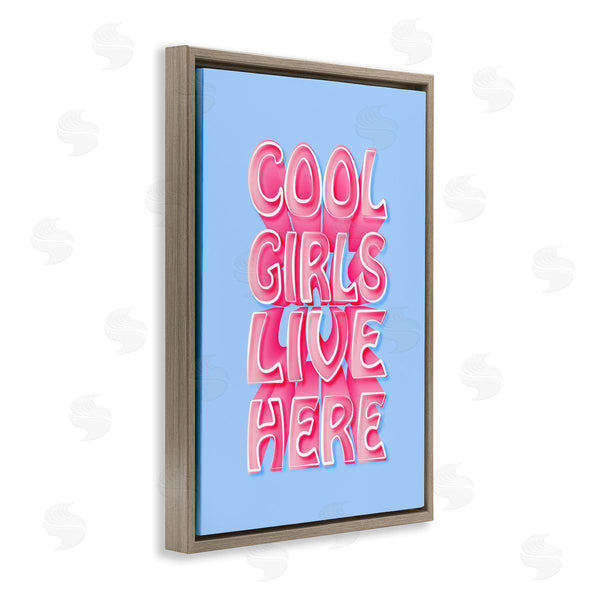Stupell Industries Martina Pavlova | Cool Girls Live Here