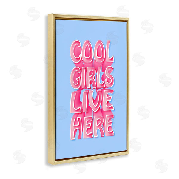 Stupell Industries Martina Pavlova | Cool Girls Live Here