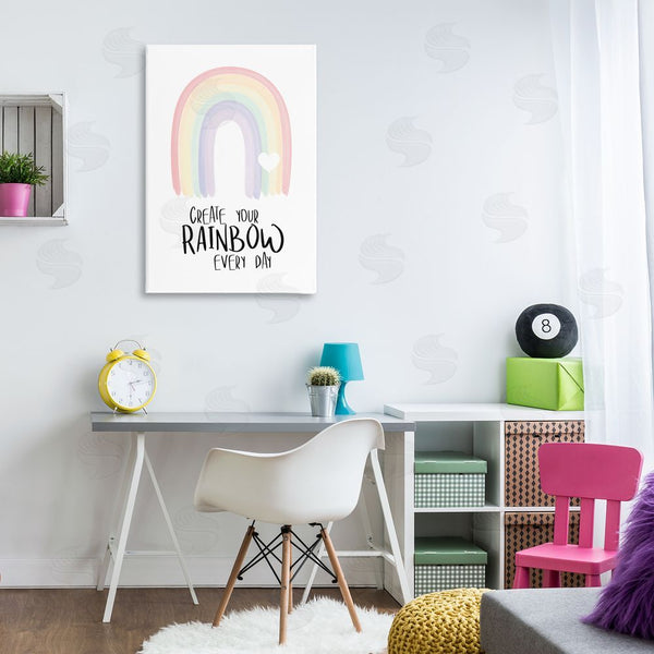 Stupell Industries Martina Pavlova | Create Your Rainbow Wall Art