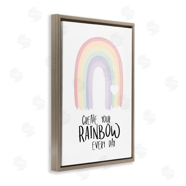 Stupell Industries Martina Pavlova | Create Your Rainbow Wall Art