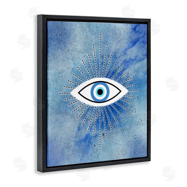 Stupell Industries Martina Pavlova | Deco Evil Sky Eye All Seeing Sacred Charm Wall Art