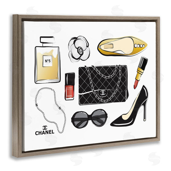 Stupell Industries Martina Pavlova | Designer Fashion Accessories Glam