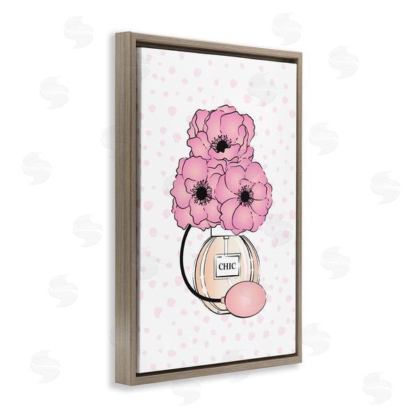 Stupell Industries Martina Pavlova | Dotted Floral Perfume Wall Art