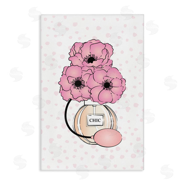 stupell industries Martina Pavlova | Dotted Floral Perfume Wall Art
