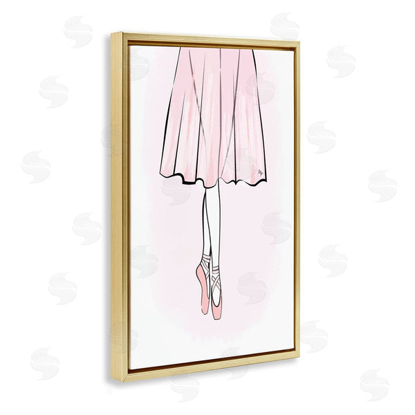 Stupell Industries Martina Pavlova | Dress And Ballet Shoes Wall Art
