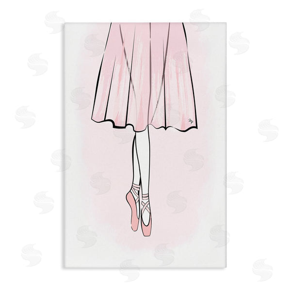 stupell industries Martina Pavlova | Dress and Ballet Shoes Wall Art