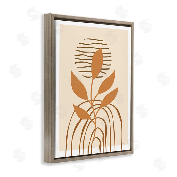 Stupell Industries Martina Pavlova | Earthy Boho Plant