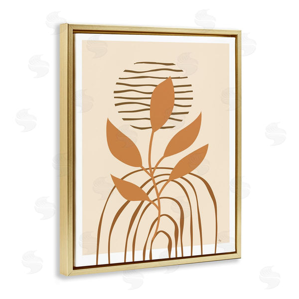 Stupell Industries Martina Pavlova | Earthy Boho Plant