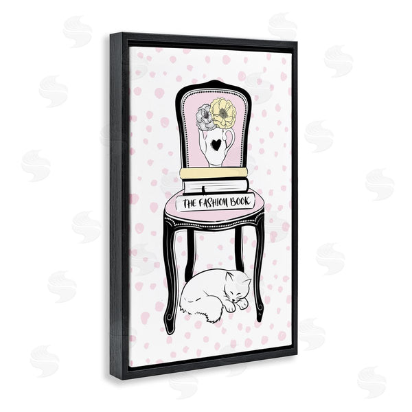 Stupell Industries Martina Pavlova | Fashion Book On Chair