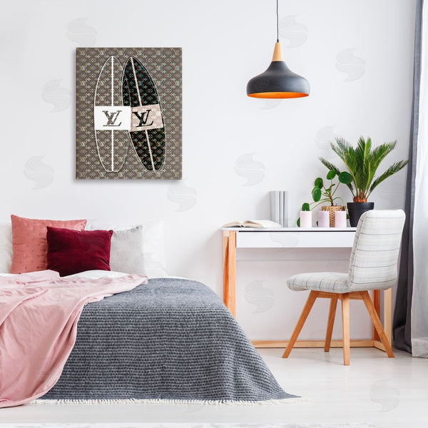 Stupell Industries Martina Pavlova | Fashion Patterned Surf Wall Art