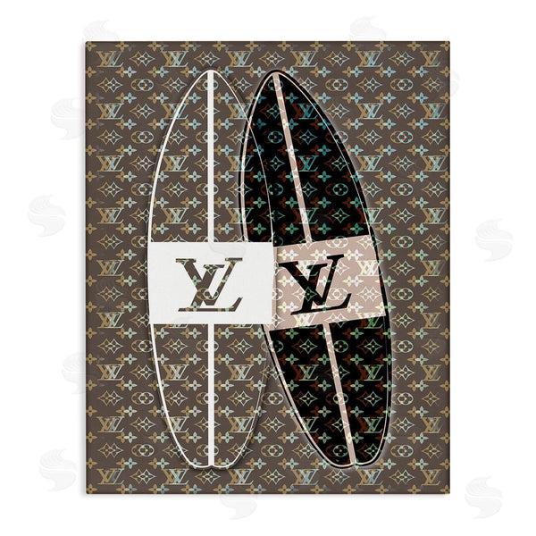 stupell industries Martina Pavlova | Fashion Patterned Surf Wall Art