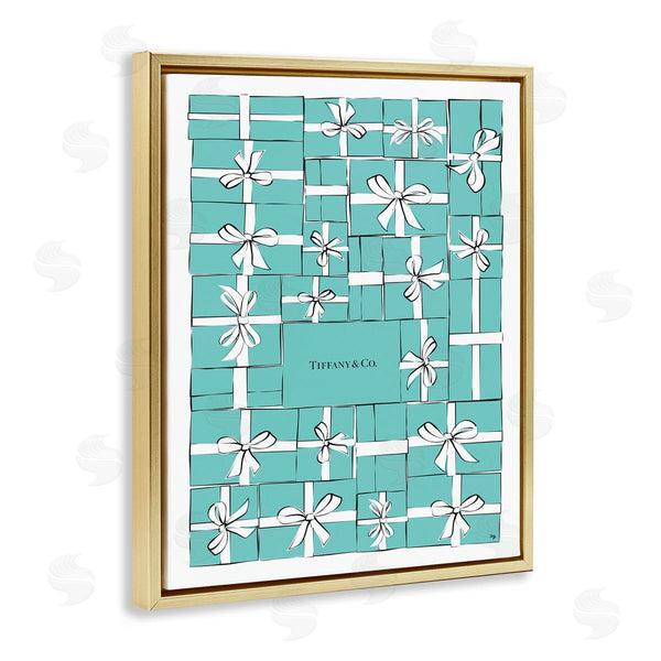 Stupell Industries Martina Pavlova | Fashion Stacked Gift Boxes And Bows