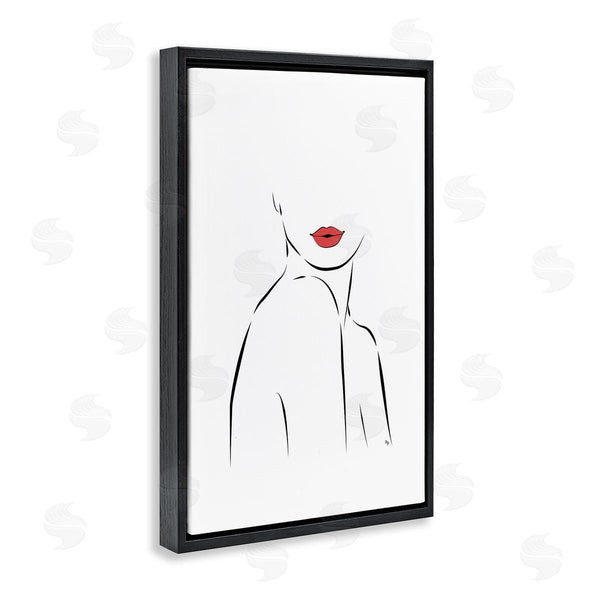 Stupell Industries Martina Pavlova | Feminine Line Torso Drawing
