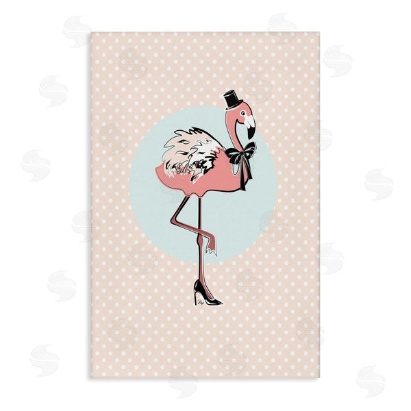 stupell industries Martina Pavlova | Flamingo and Top Hat