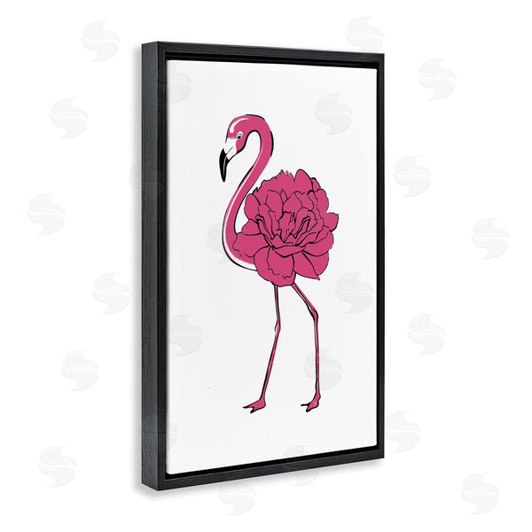 Stupell Industries Martina Pavlova | Flamingo Rose Petal Body
