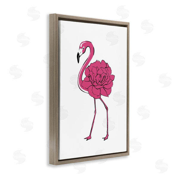 Stupell Industries Martina Pavlova | Flamingo Rose Petal Body