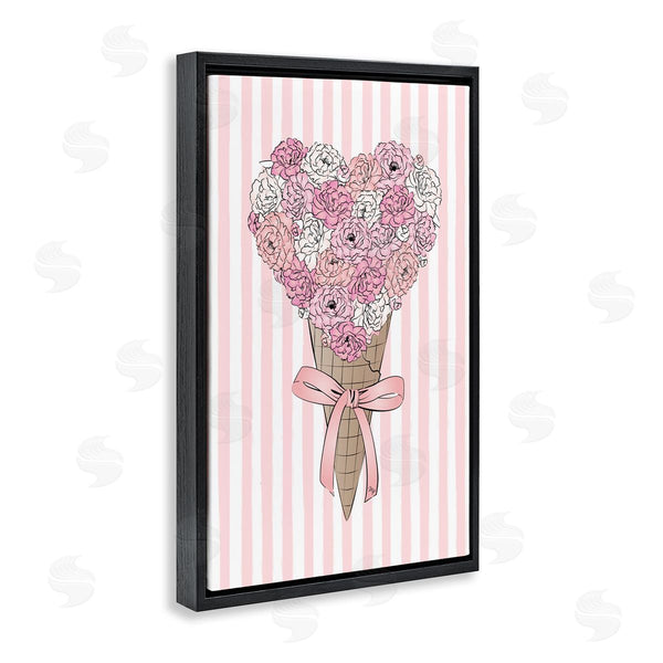 Stupell Industries Martina Pavlova | Flower Bouquet Ice Cream