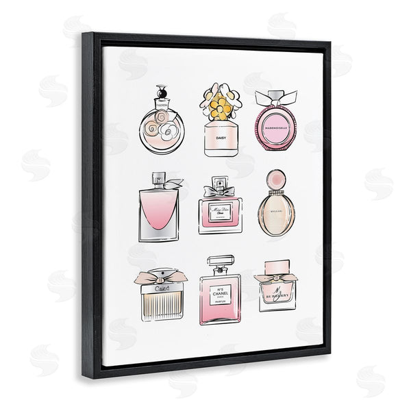 Stupell Industries Martina Pavlova | Fragrance Bottle Glamour Chic Modern Fashion Illustrations Wall Art