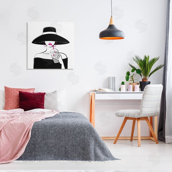 Stupell Industries Martina Pavlova | Glam Girl & Iced Coffee Wall Art