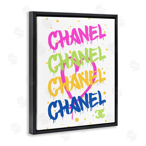 Stupell Industries Martina Pavlova | Glam Graffiti Splatter Wall Art