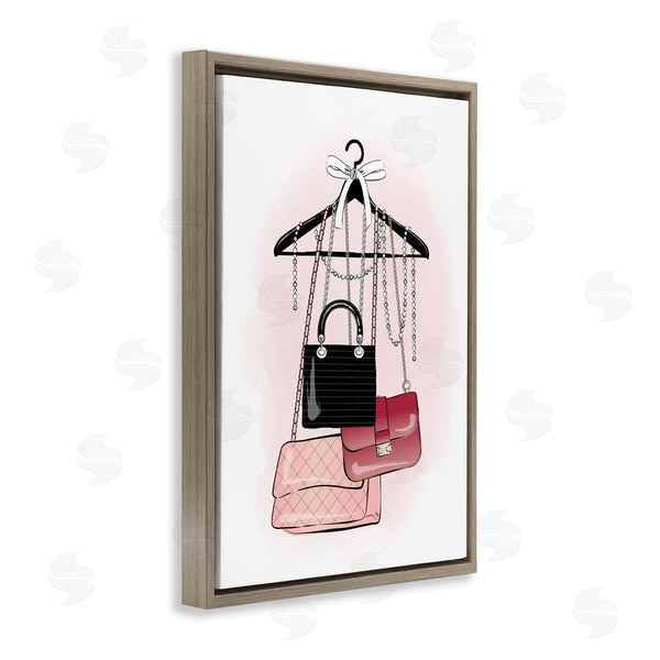 Stupell Industries Martina Pavlova | Glam Handbags Hanging