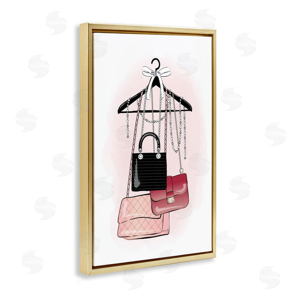 Stupell Industries Martina Pavlova | Glam Handbags Hanging