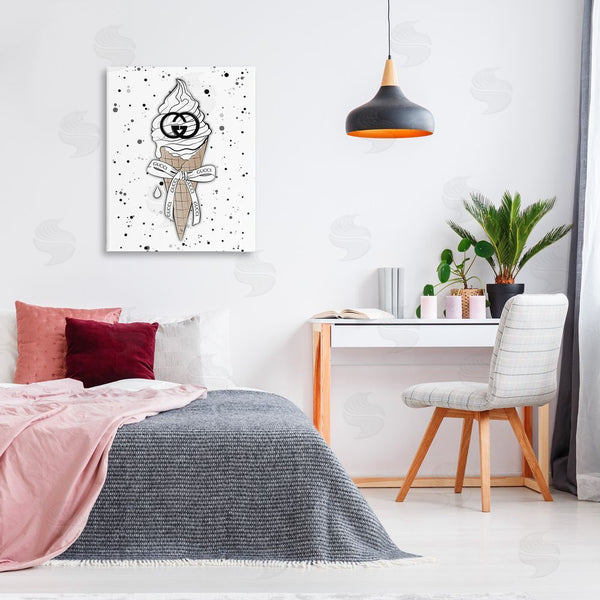 Stupell Industries Martina Pavlova | Glam Ice Cream Pattern Wall Art