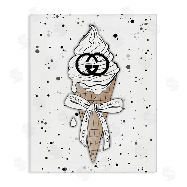 stupell industries Martina Pavlova | Glam Ice Cream Pattern Wall Art