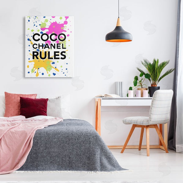 Stupell Industries Martina Pavlova | Glam Paint Splatter Wall Art