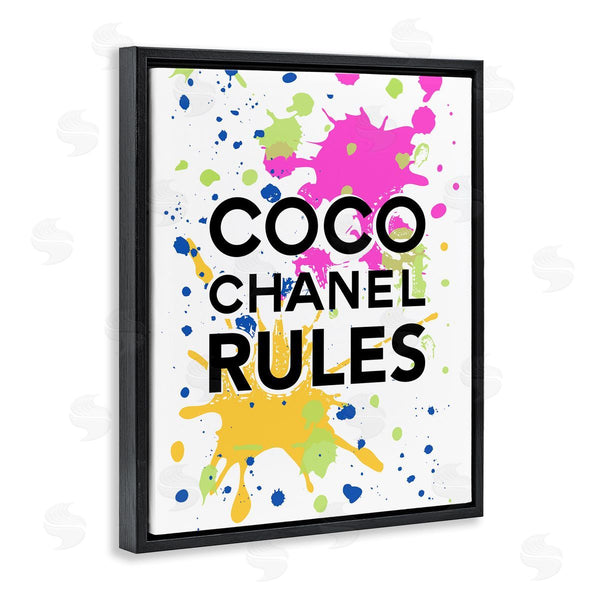 Stupell Industries Martina Pavlova | Glam Paint Splatter Wall Art