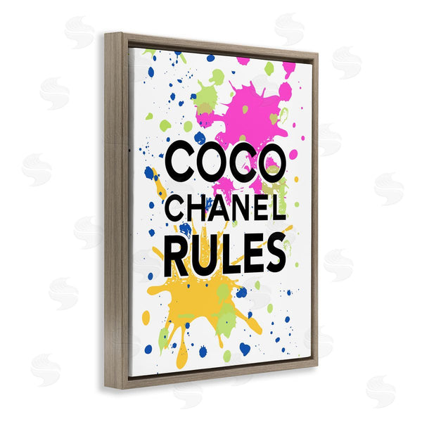 Stupell Industries Martina Pavlova | Glam Paint Splatter Wall Art