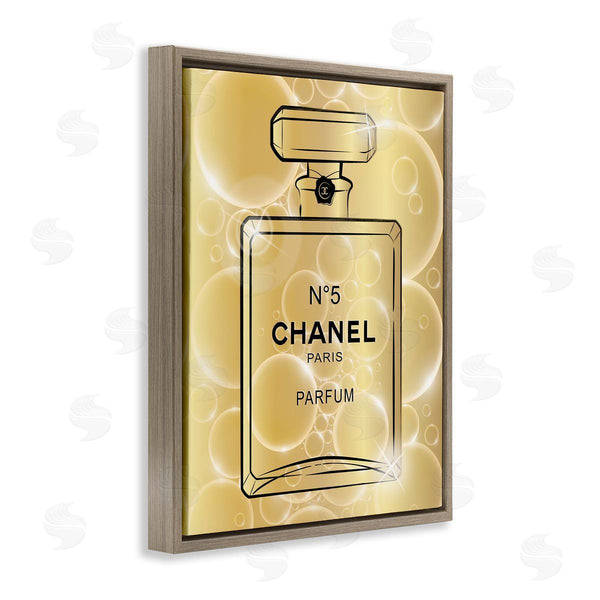 Stupell Industries Martina Pavlova | Glam Perfume With Bubbles Wall Art