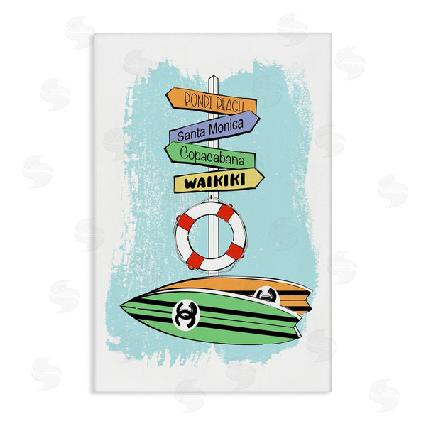 stupell industries Martina Pavlova | Glam Surfboards and Sign