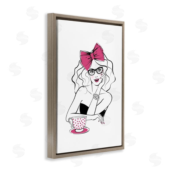 Stupell Industries Martina Pavlova | Glam Tea Party Wall Art