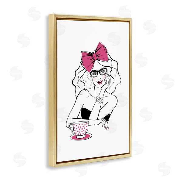 Stupell Industries Martina Pavlova | Glam Tea Party Wall Art
