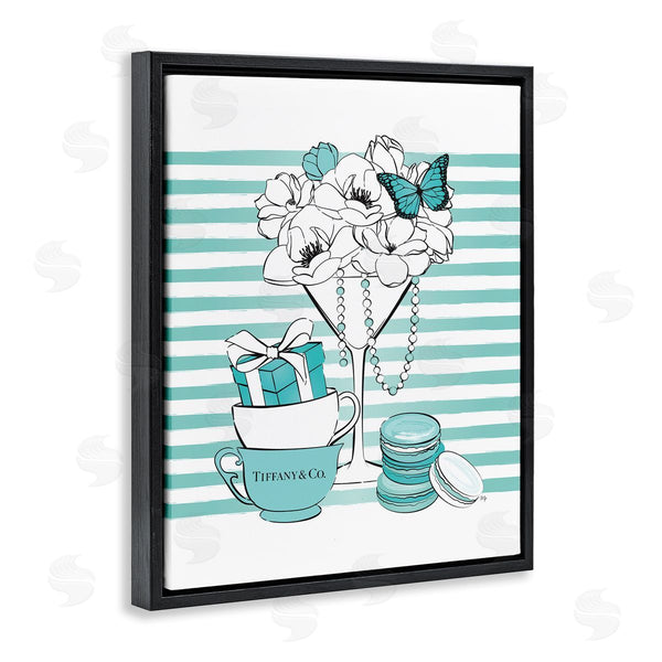 Stupell Industries Martina Pavlova | Glass Of Fashion Illustration Designer Style Wall Art