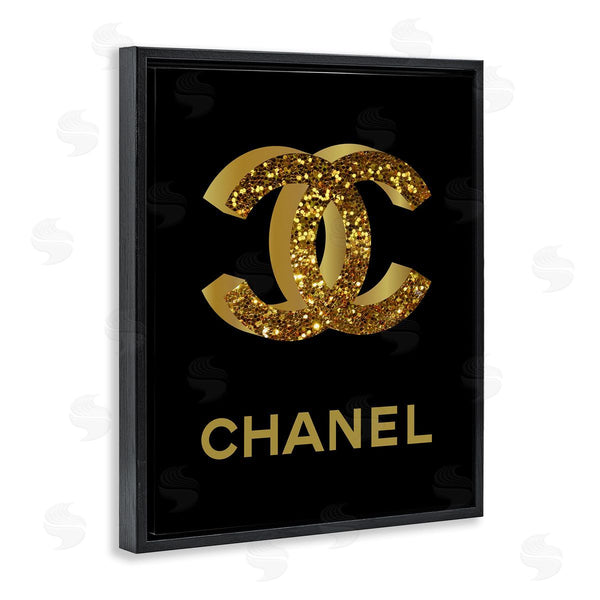 Stupell Industries Martina Pavlova | Gleaming Fashion Brand Logo Wall Art
