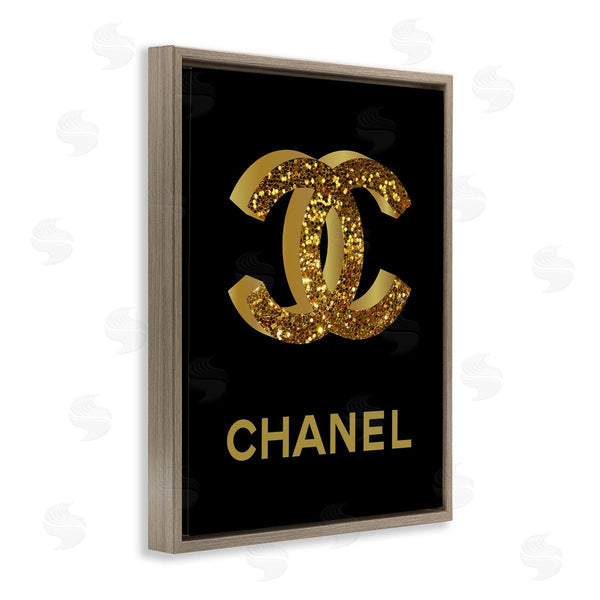 Stupell Industries Martina Pavlova | Gleaming Fashion Brand Logo Wall Art