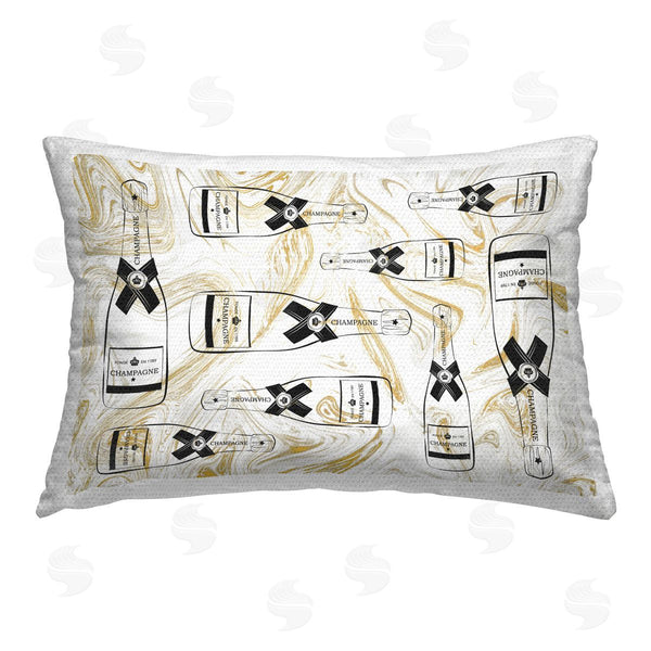 Stupell Industries Martina Pavlova | Gold Streaked Champagne