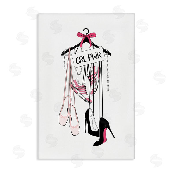 stupell industries Martina Pavlova | Grl Pwr Hanging Shoes