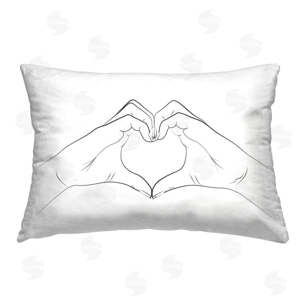 stupell industries Martina Pavlova | Hands Heart Symbol