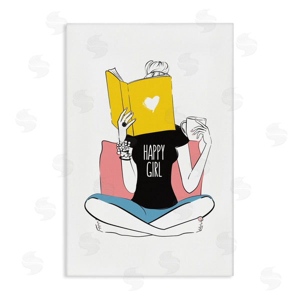 stupell industries Martina Pavlova | Happy Reader Girl