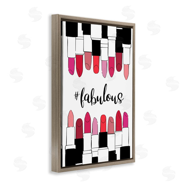 Stupell Industries Martina Pavlova | Hashtag Fabulous Lipstick