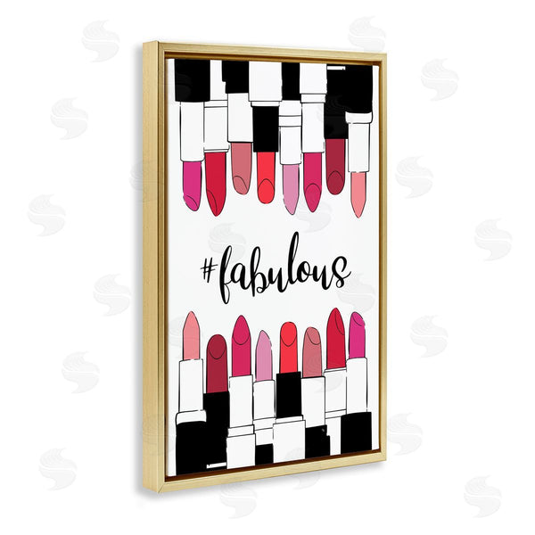 Stupell Industries Martina Pavlova | Hashtag Fabulous Lipstick