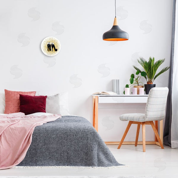 Stupell Industries Martina Pavlova | Heels With Glitter Pattern Wall Art