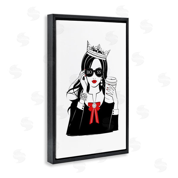 Stupell Industries Martina Pavlova | Jeweled Girl Boss