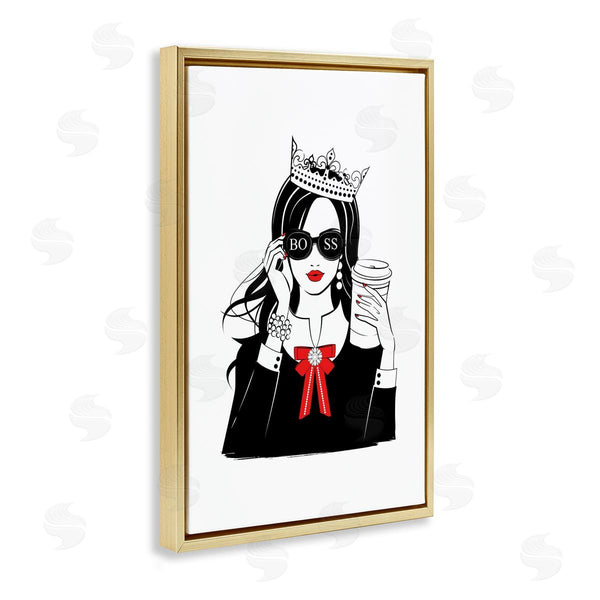Stupell Industries Martina Pavlova | Jeweled Girl Boss
