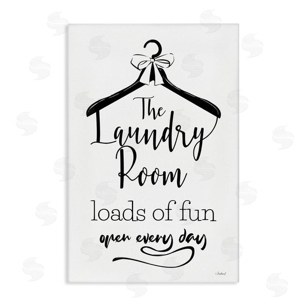 stupell industries Martina Pavlova | Laundry Room with Hanger Wall Art